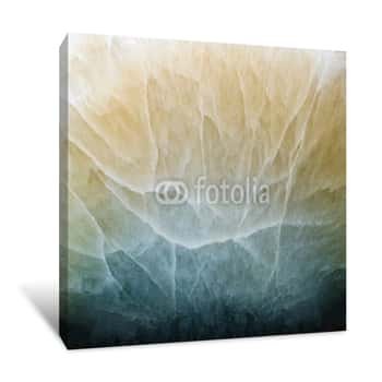 Image of Abstract Mineral Texture Canvas Print