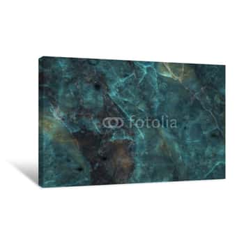 Image of Gray Marble Texture Canvas Print