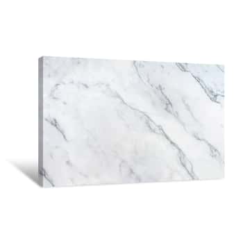 Image of Square Tile White Marble Texture Background,Luxury Look Canvas Print