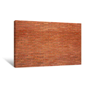 Image of Seamless Brick Wall Texture Canvas Print