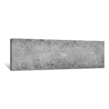 Image of Concrete Floor Texture Background Canvas Print