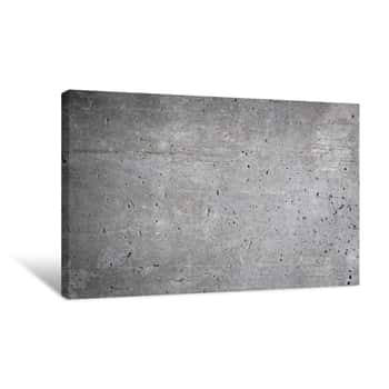 Image of Concrete Wall Background Texture Canvas Print