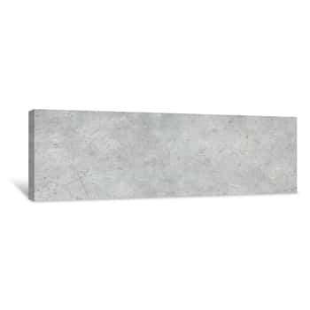 Image of Concrete Wall Pattern, Wide Texture Background Canvas Print