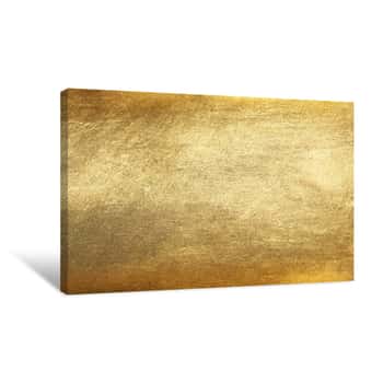 Image of Gold Background Or Texture And Gradients Shadow Canvas Print