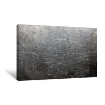 Image of Old Metal Texture Canvas Print