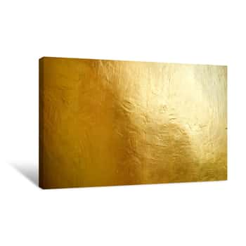 Image of Gold Shiny Wall Abstract Background Texture, Beatiful Luxury And Elegant Canvas Print