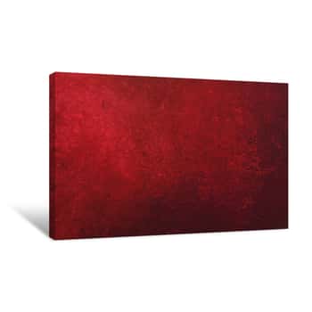 Image of Dark Red Grunge Metal Texture Canvas Print