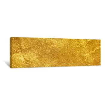 Image of Gold Texture Used As Background Canvas Print