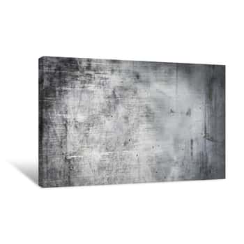 Image of Abstract Metal Texture As Background Canvas Print