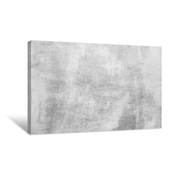 Image of Grunge Of Old Concrete Wall For Background Canvas Print