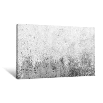Image of Metal Texture With Scratches And Cracks Which Can Be Used As A Background   Canvas Print