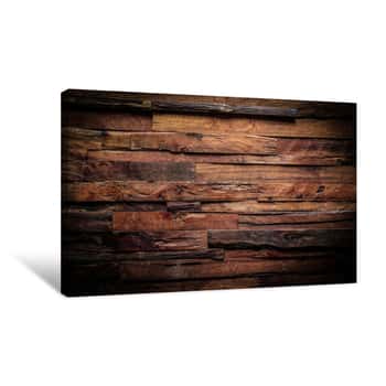 Image of Best Wood Texture Background Canvas Print