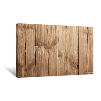 Image of Wood Texture With Natural Patterns Canvas Print