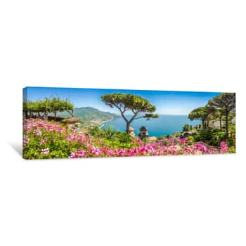 Image of Amalfi Coast, Campania, Italy Canvas Print