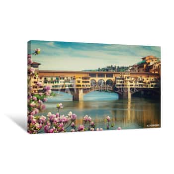 Image of Ponte Vecchio, Florence, Italy Canvas Print