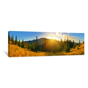 Image of Forest Panorama Canvas Print
