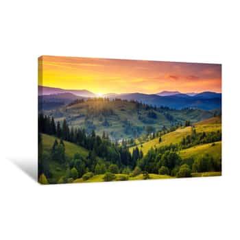 Image of Mountain Canvas Print