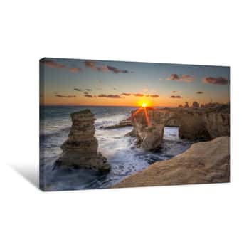 Image of Sunrise In Italy Canvas Print