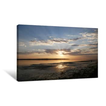 Image of Skies And Water Canvas Print