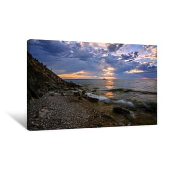 Image of Sunrise In The South Of Baikal Canvas Print