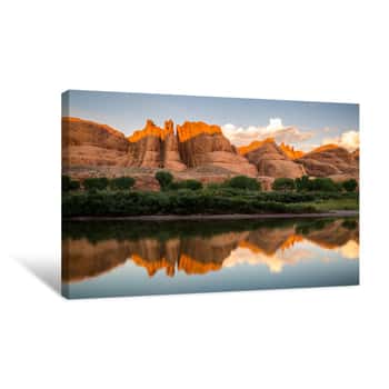 Image of Canyonlands National Park In Utah Canvas Print