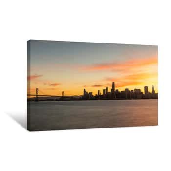 Image of San Francisco Skyline Canvas Print