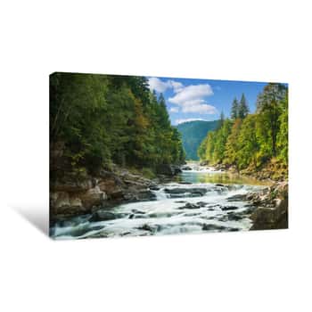 Image of Mountain River Canvas Print