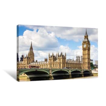 Image of Westminster View Canvas Print
