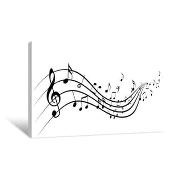 Image of Music Canvas Print