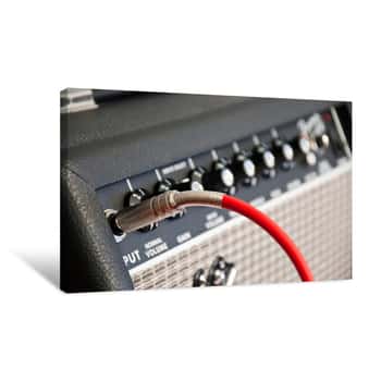 Image of Guitar Amplifier Canvas Print