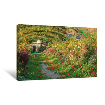 Image of Jardin De Giverny Canvas Print