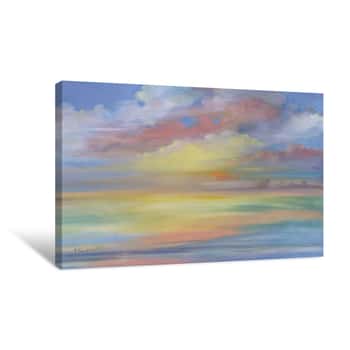 Image of Golden Wave Canvas Print
