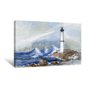 Image of Lighthouse Canvas Print