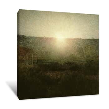 Image of The Rising Sun Canvas Print