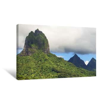 Image of Highest Peak, Mont Tohiea Canvas Print