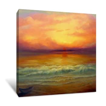 Image of On the Shore, 2020 Canvas Print