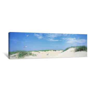 Image of Distant Lighthouse Canvas Print