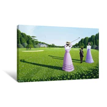 Image of The Fairway Canvas Print