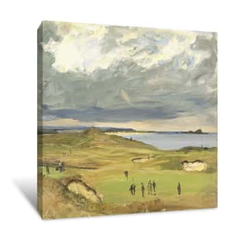 Image of The Golf Links, North Berwick Canvas Print