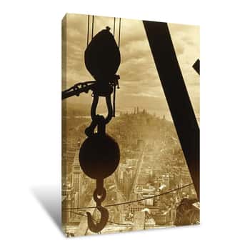 Image of New York City from the Empire State Building Canvas Print