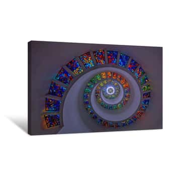 Image of Looking Up To Be Thankful Canvas Print