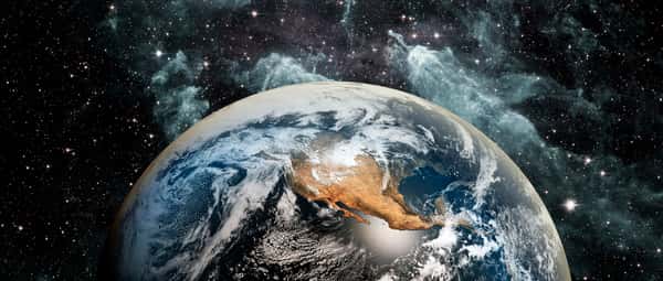 Earth In Space - Wall Mural