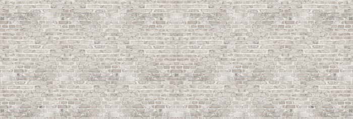 Vintage White Wash Brick Wall Texture For Design  Panoramic Background For Your Text Or Image  Wall Mural