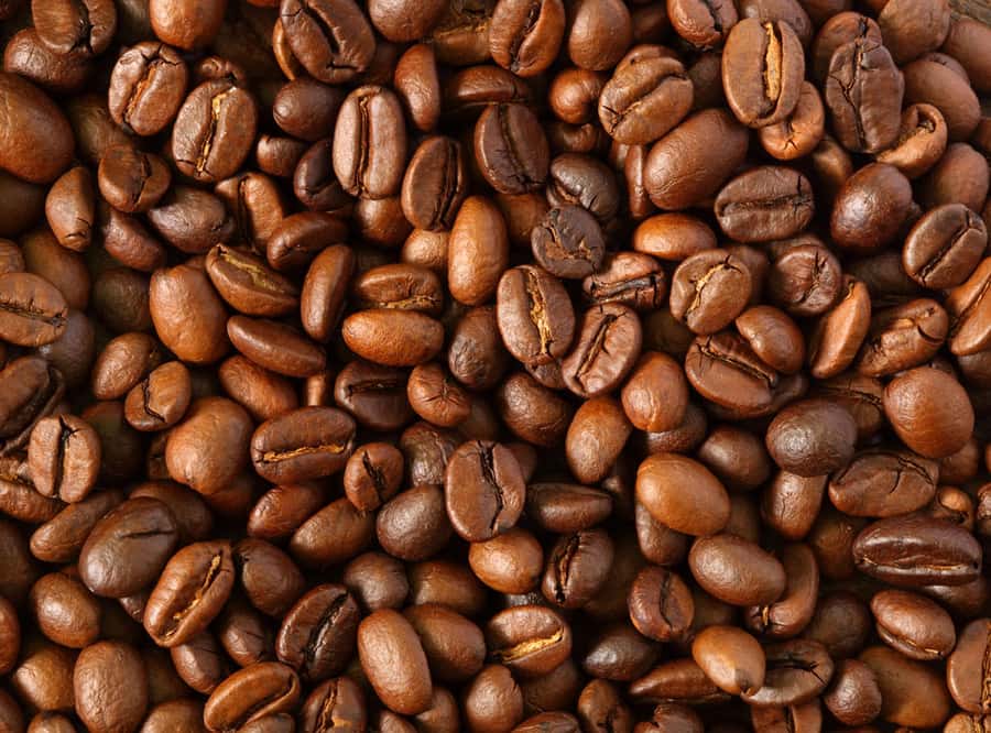 Coffee Beans Background Wall Mural