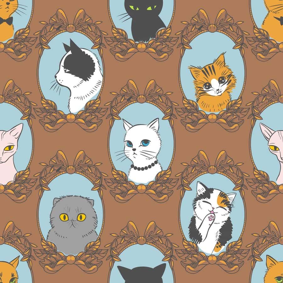 Dutchess, Kittens Wallpaper Mural
